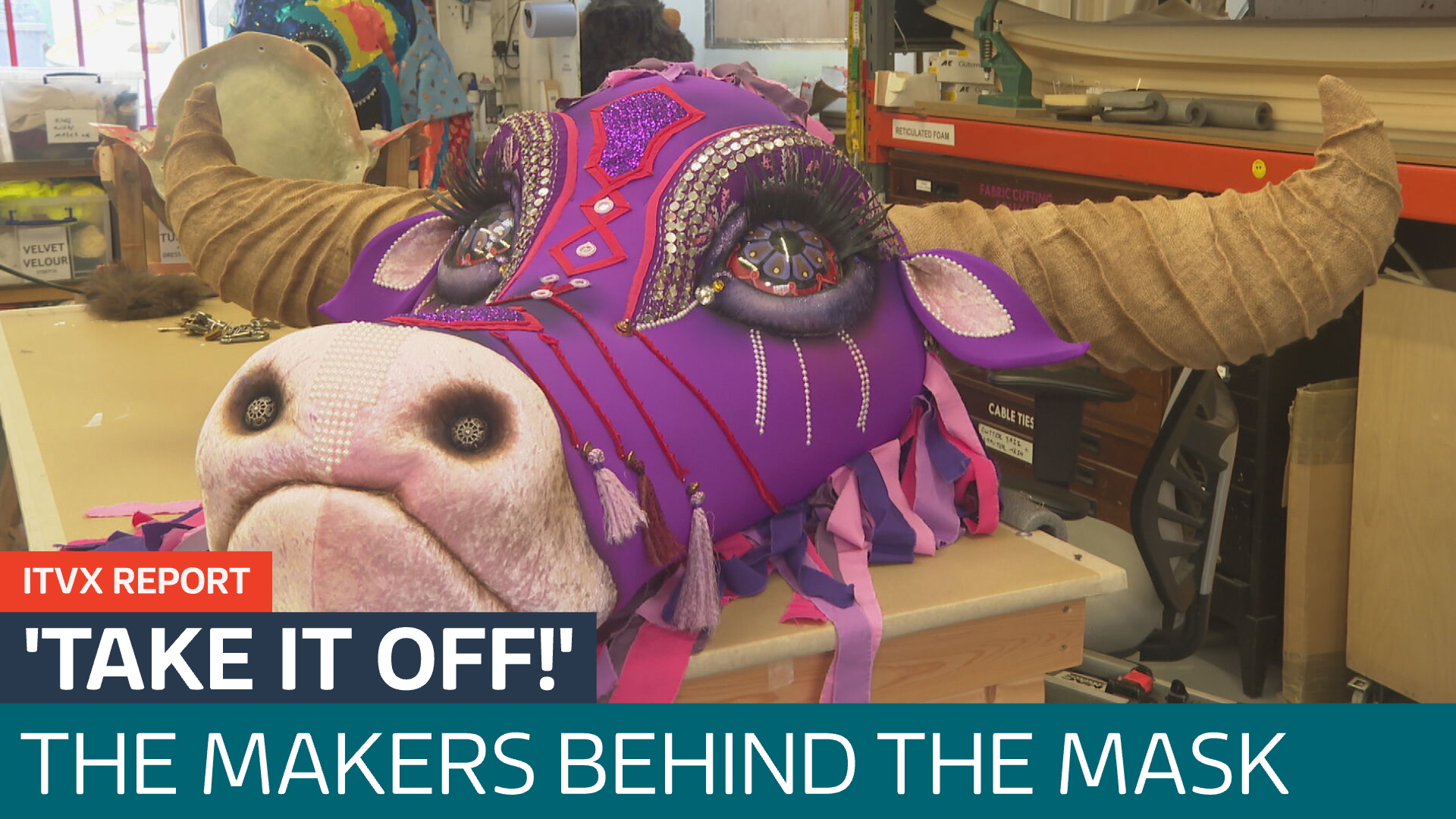 It's the show that has everyone guessing, but who makes the masks ...