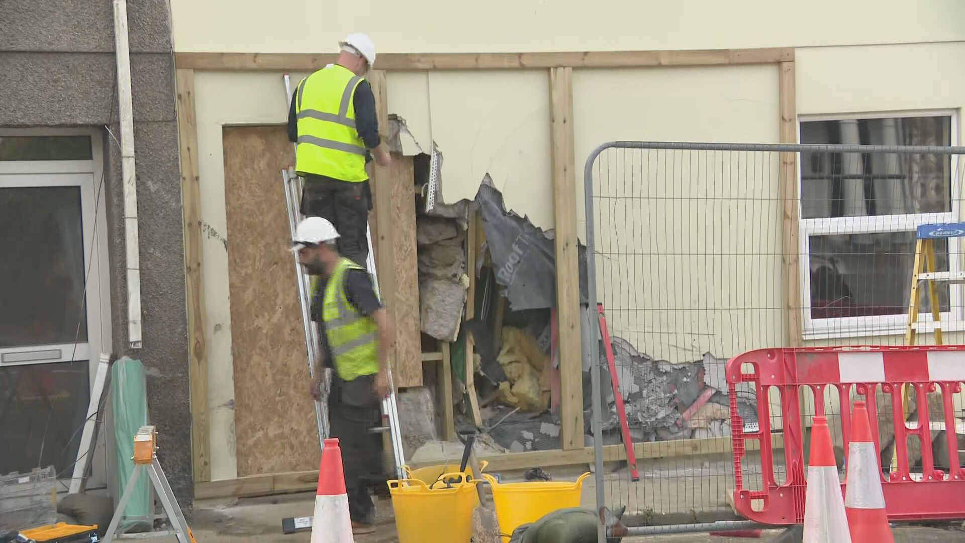 Man and woman die after car crashed into house in Redruth ITV News