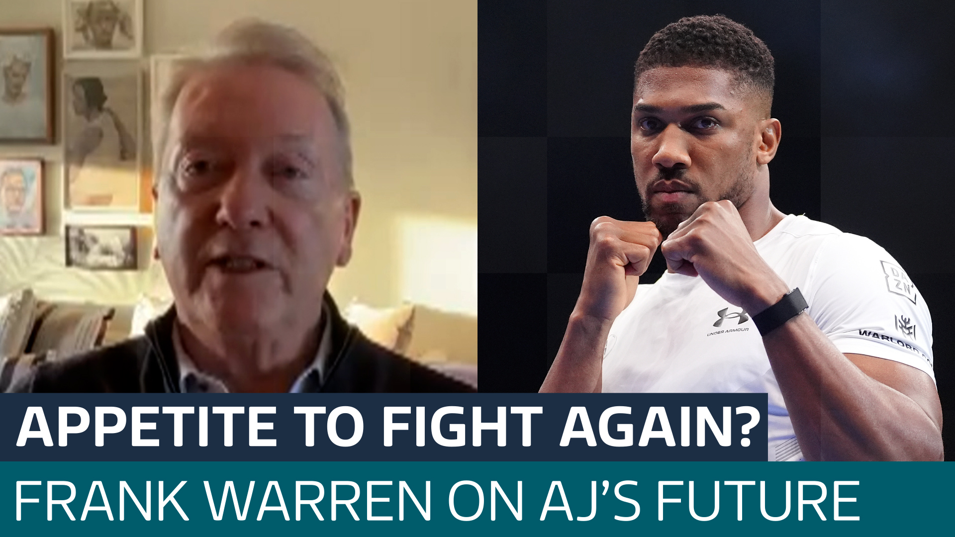 Boxing promoter Frank Warren wonders whether AJ will fight again ...