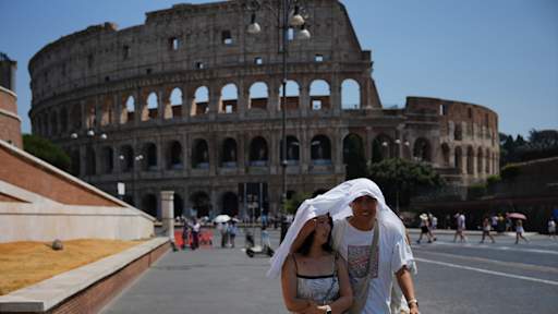 All major Italian cities on red heat alert as heatwave rips through Europe