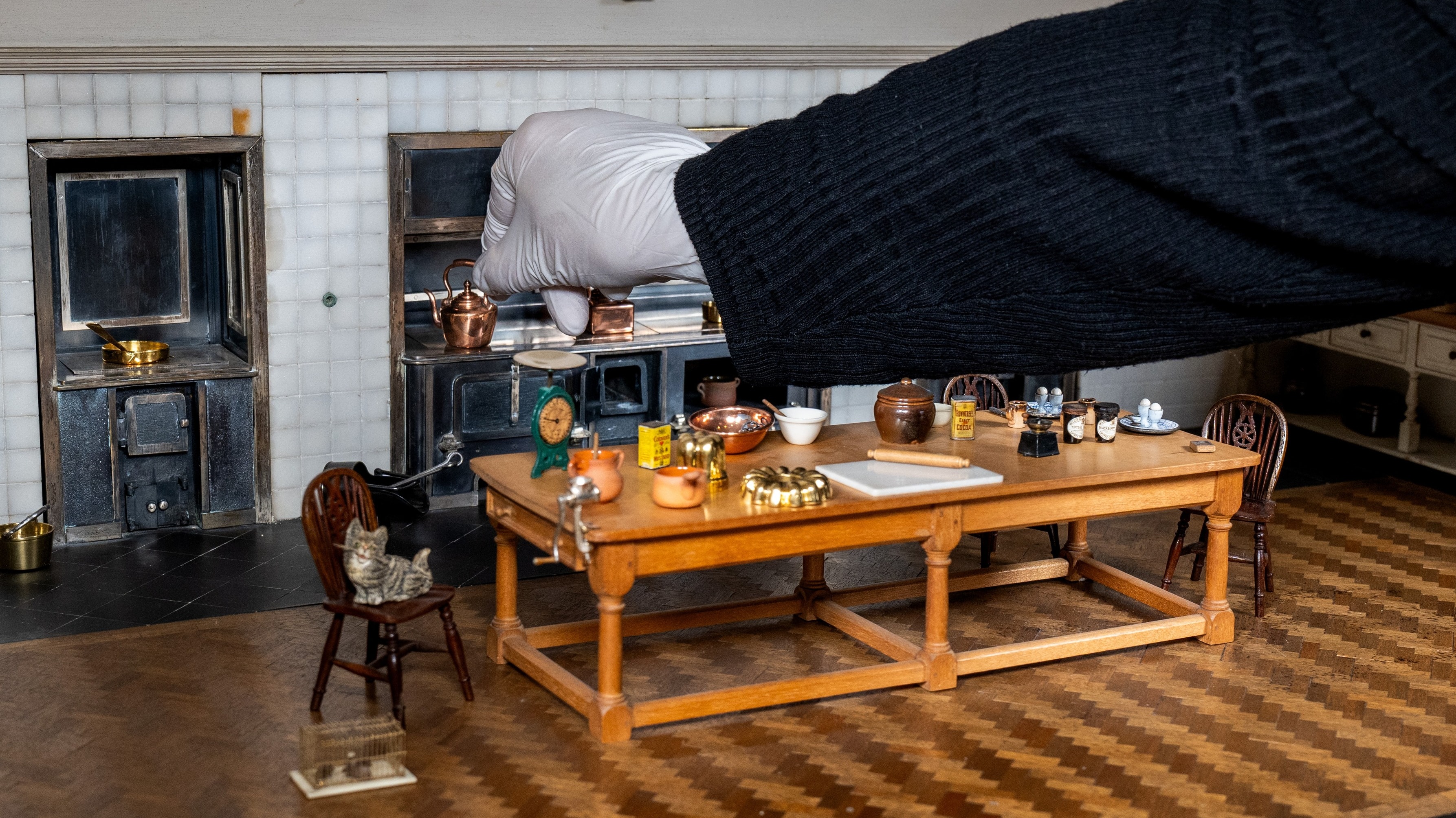 Tiny treasures from Queen Mary's Dolls' House go on show at