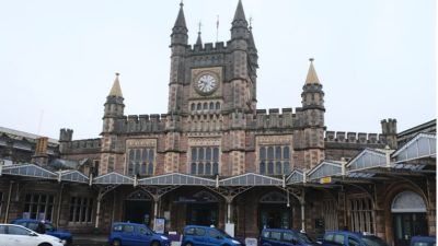 20-07-21 Taxi rank outside Bristol Temple Meads-Bristol Live