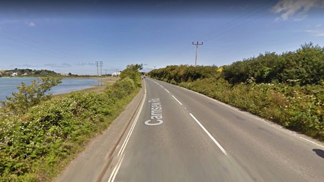 Carnsew Road, Hayle, Google maps