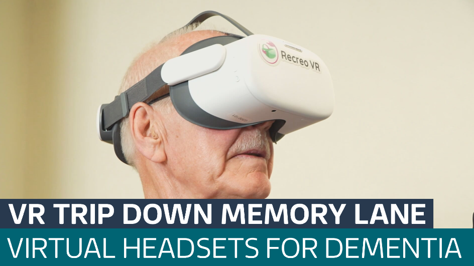 Virtual reality technology used to help people with dementia recall ...