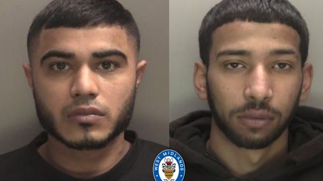 Mohammed Ali, left, and Umair Anys