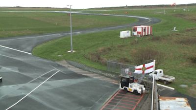 Alderney's airport runway