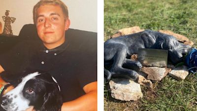 Christopher Fulford who died after falling from cliffs in Torquay and memorial left by his family and later removed. BPM Media