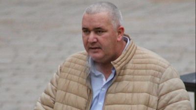 Richard Moriarty walks free from court after dressing as a police officer and pulling over a motorist