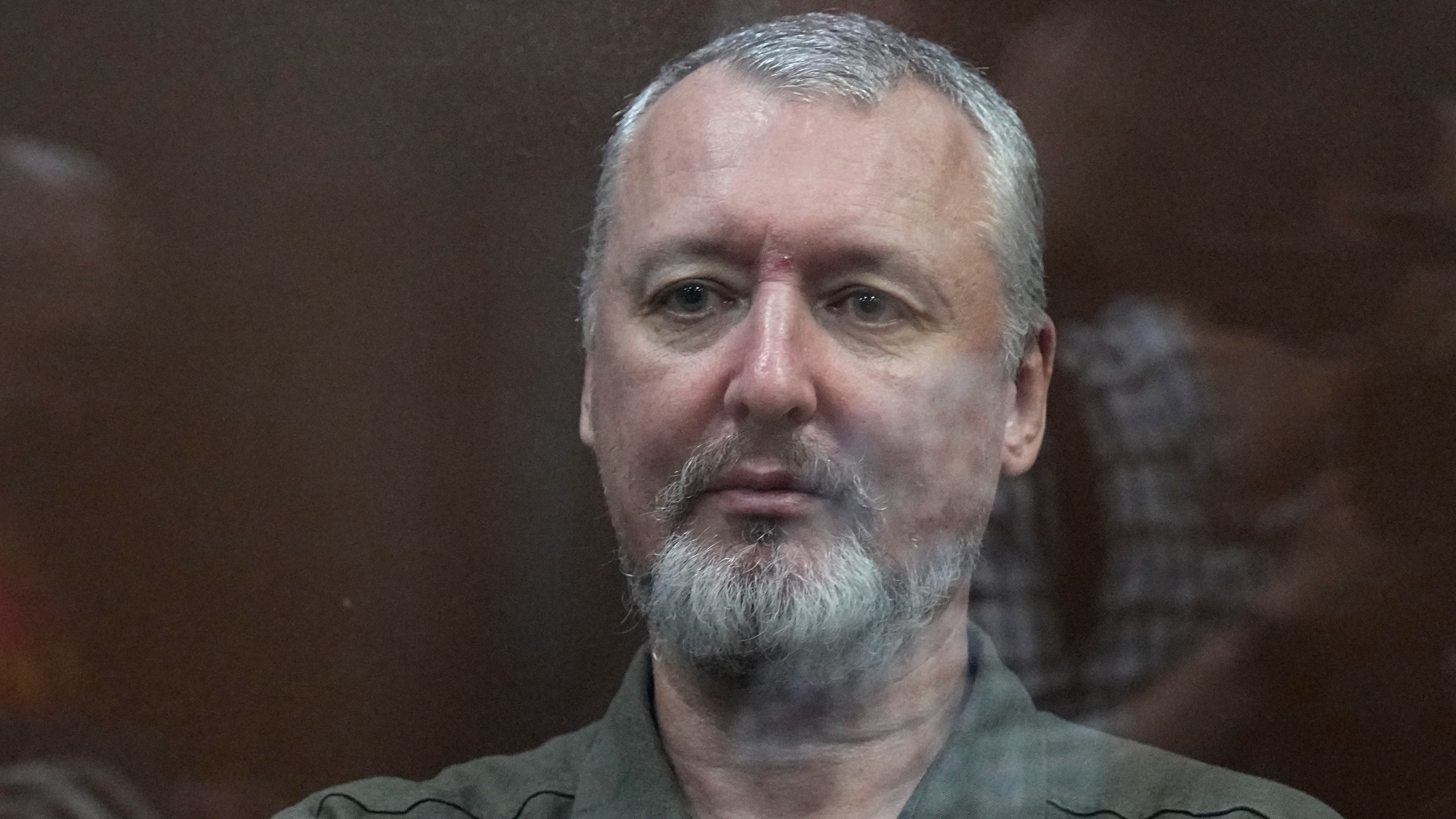 Igor Girkin Russian hardliner convicted over MH17 crash arrested after accusing Putin of weakness ITV News photo