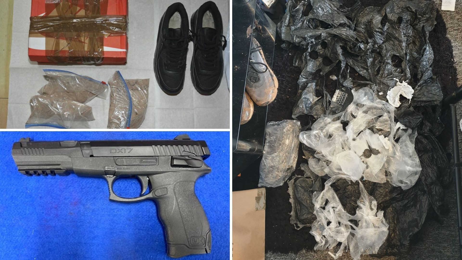 Weapons, Drugs And Cash Seized As 14 Jailed In County Lines Drug ...