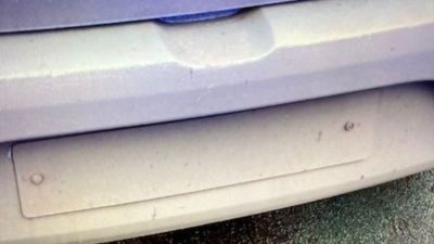 Police warn drivers to keep their numberplates clean during winter.