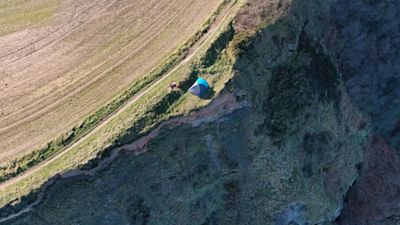 280221 wild campers staithes whitby coastguard