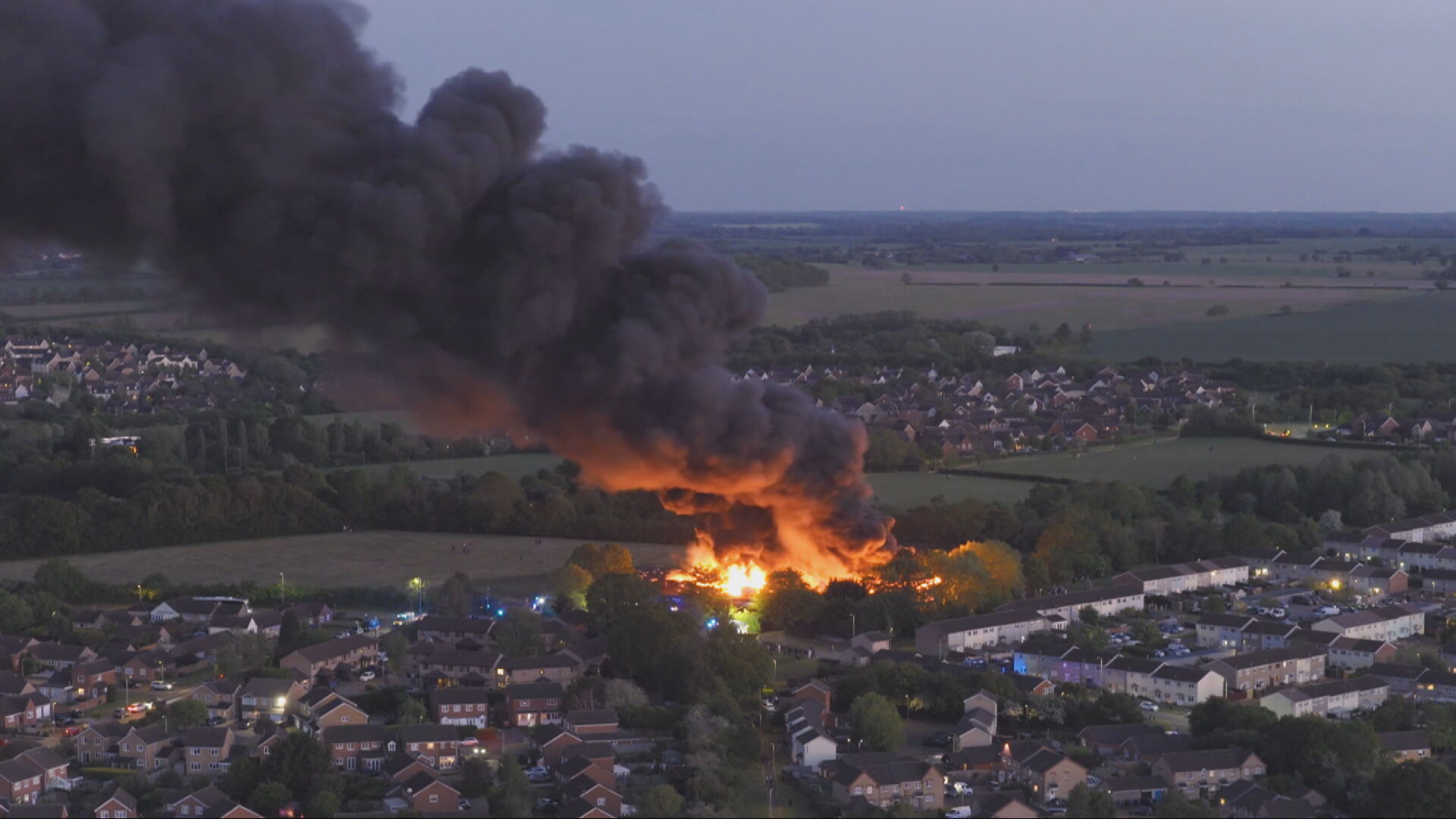 CREDIT JAMIE ANDERSEN

DRONE LICENCE REQUIREMENTS RECEIVED. Essex Haverhill fire