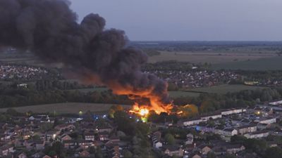 CREDIT JAMIE ANDERSEN
DRONE LICENCE REQUIREMENTS RECEIVED. Essex Haverhill fire