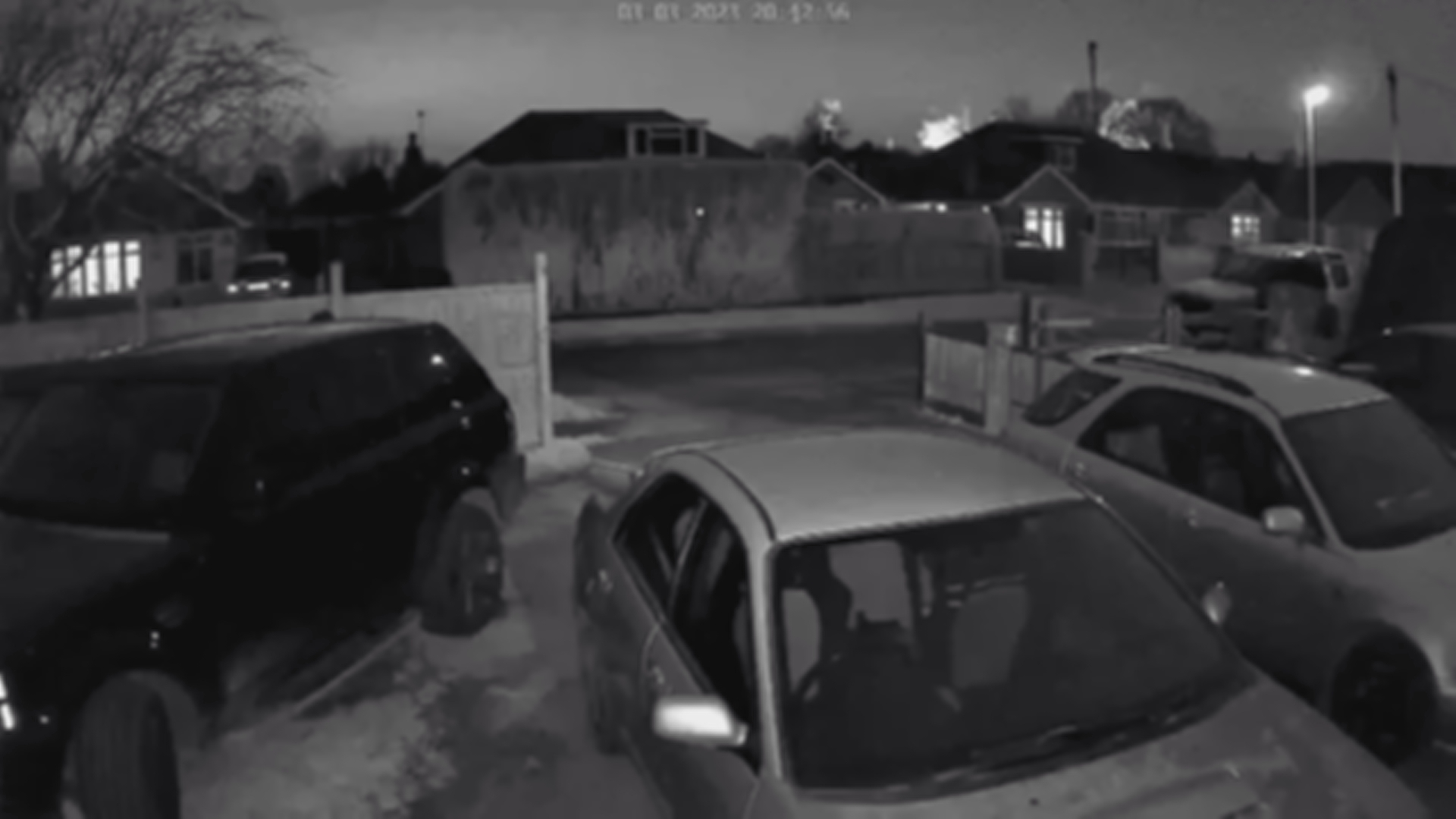 Doorbell Camera Captures Moment 'loud Bang' Is Heard After 'explosion ...