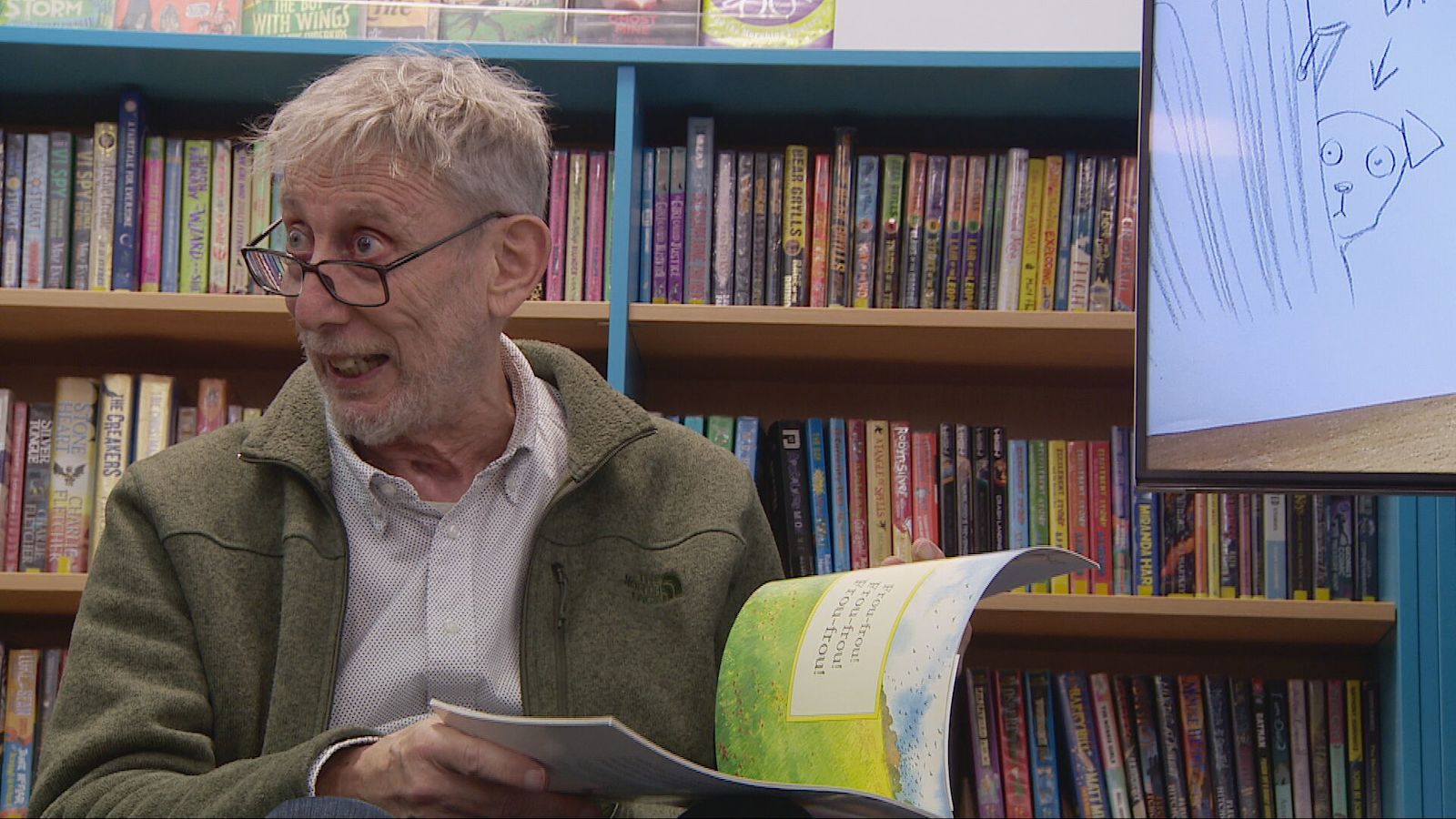 Michael Rosen Famous For Children's author Michael Rosen performs his work in Jèrriais at the ...