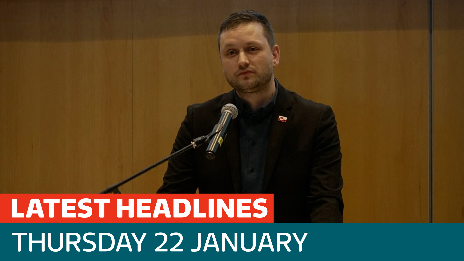 The latest headlines - as Greenland's Prime Minister says nation's sovereignty is a "red line" - Latest From ITV News