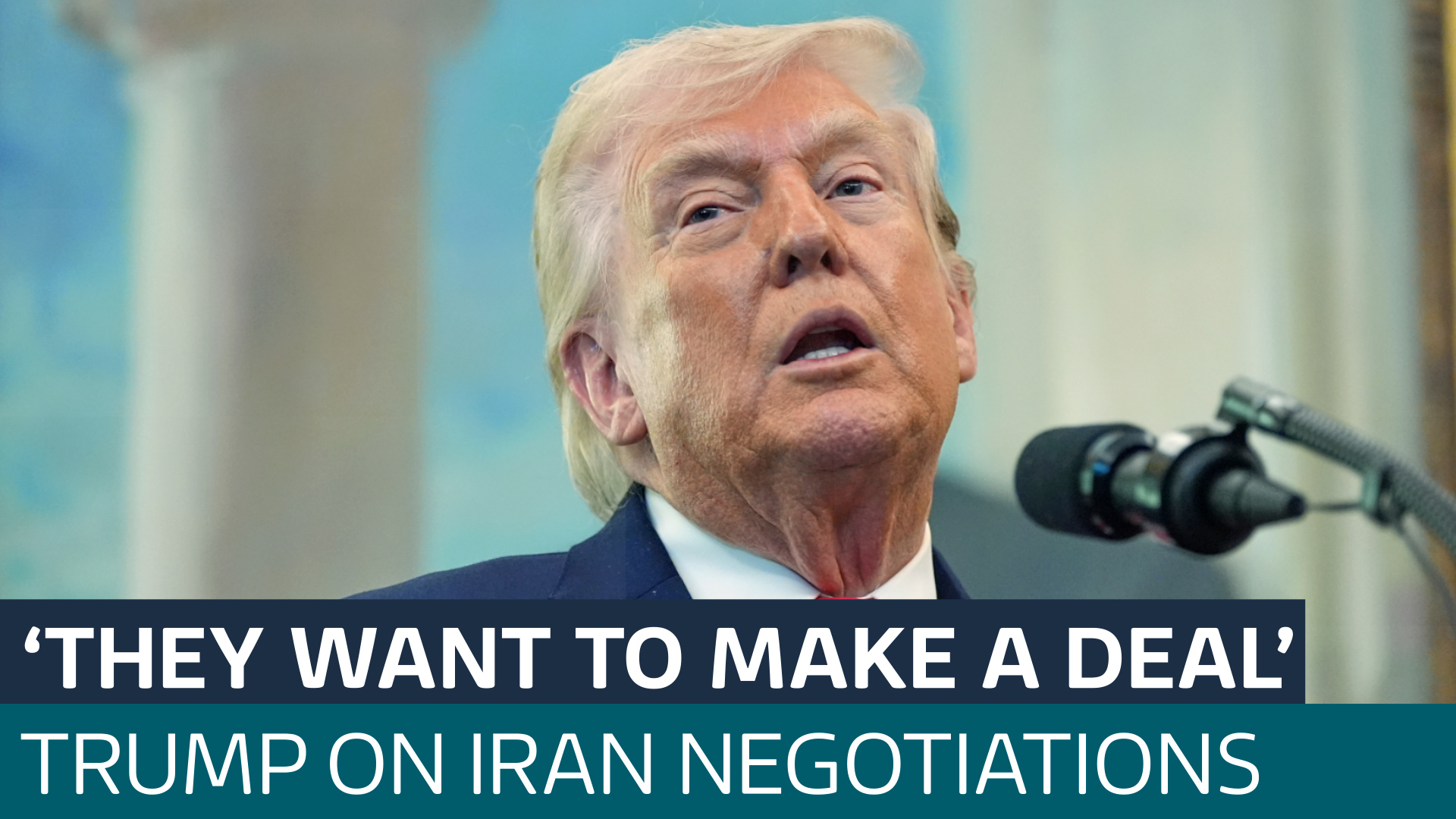 Iran war: Trump says Iran have gifted him a 'very significant prize' amid negotiations - Latest From ITV News