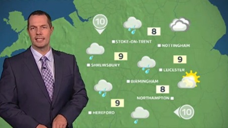 West Midlands weather: rain overnight easing tomorrow | ITV News Central