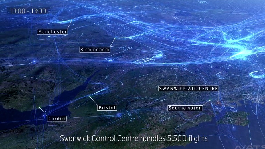 Controlling 6,000 flights a day, here's a stunning timelapse video of ...