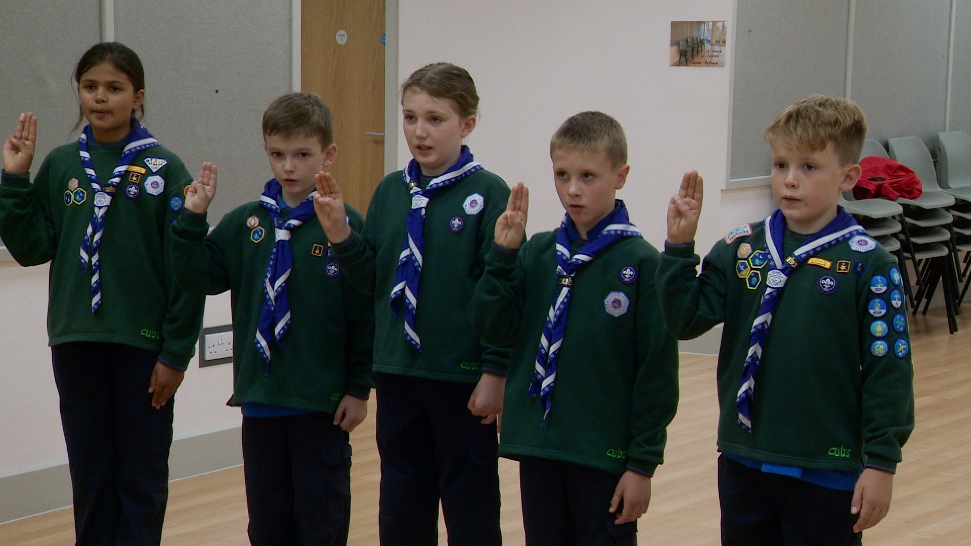 Young islanders pledge allegiance to King Charles III ITV News Channel