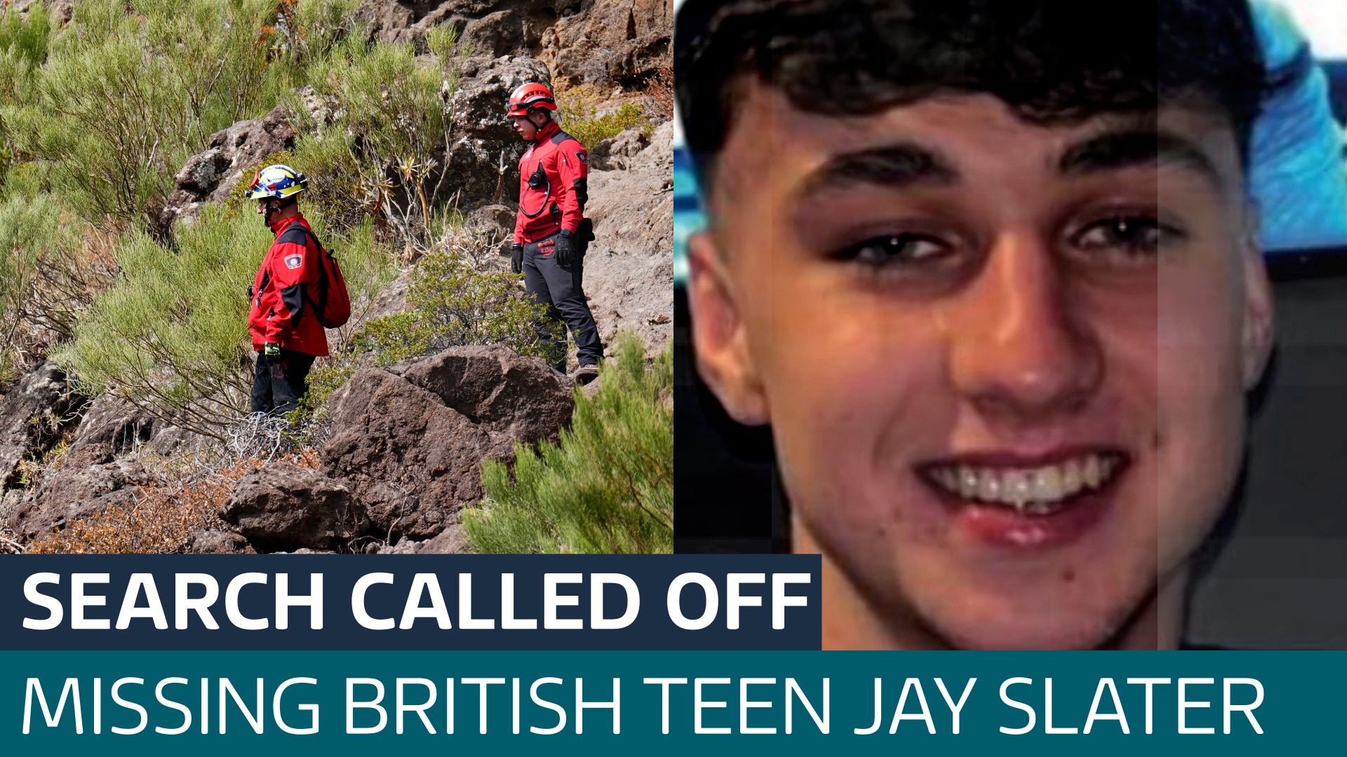 Police call off search in Tenerife for missing British teenager Jay ...
