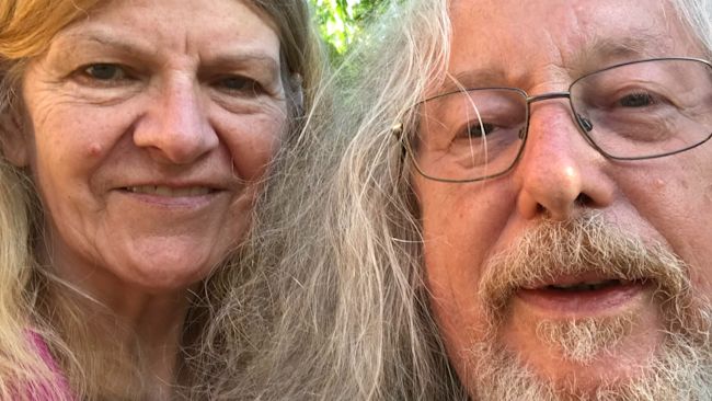 Norwich musician Dave Thomas and Bonnie, who he looked after when she had early onset Alzheimers.
Care home package case study
Photo: Dave Thomas