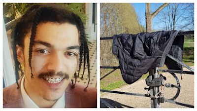 Discarded Jacket Discarded North Face jacket belongs to missing man last seen two weeks ...