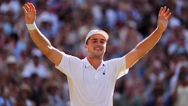 Queen and Princess of Wales hail Arthur Fery as he reaches Wimbledon semi-final