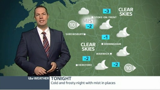 West Midlands Weather: Dry but cold night ahead | ITV News Central