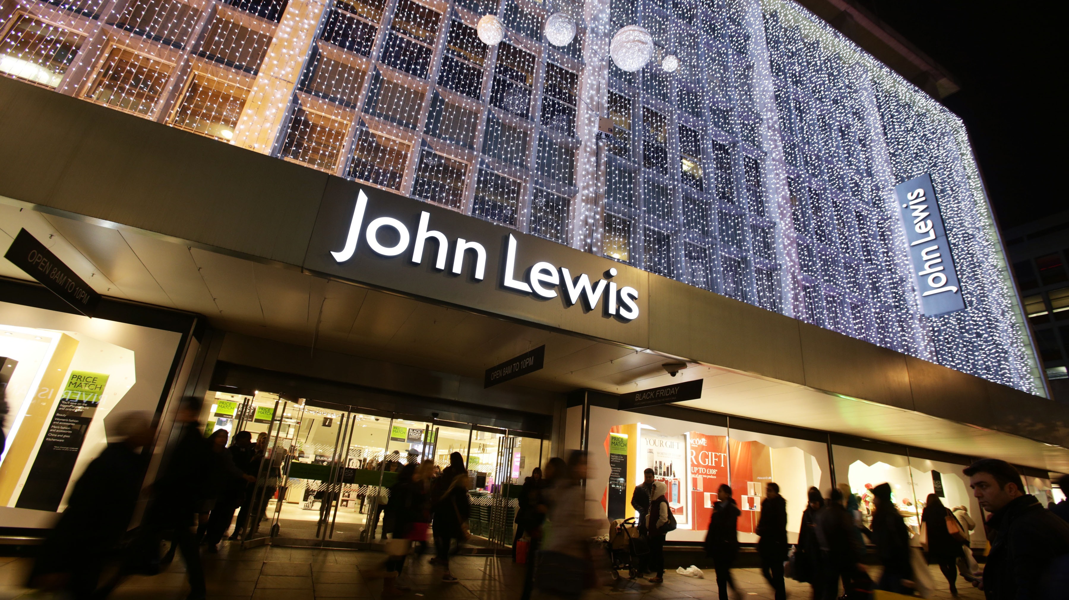 Why does John Lewis's boss have mixed feelings about Black Friday when