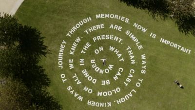 210820- Luke Jerram exhibition from above- ITV News West Country