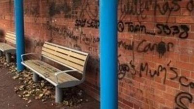 Louth bus station vandalism