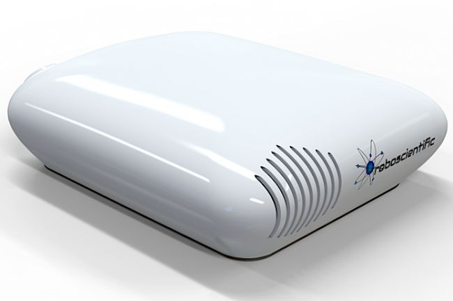 Scientists create ceiling-mounted covid sensor; ITV News Anglia