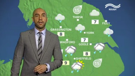 Afternoon weather forecast with Alex Beresford ITV News Calendar