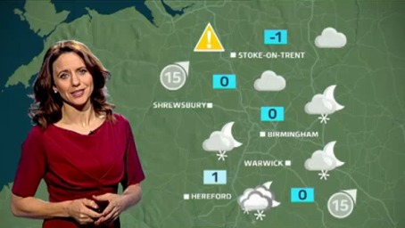 West Midlands weather: Cold, possible snow showers | ITV News Central