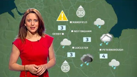 East Midlands weather: Rain and wind, then sunshine | ITV News Central