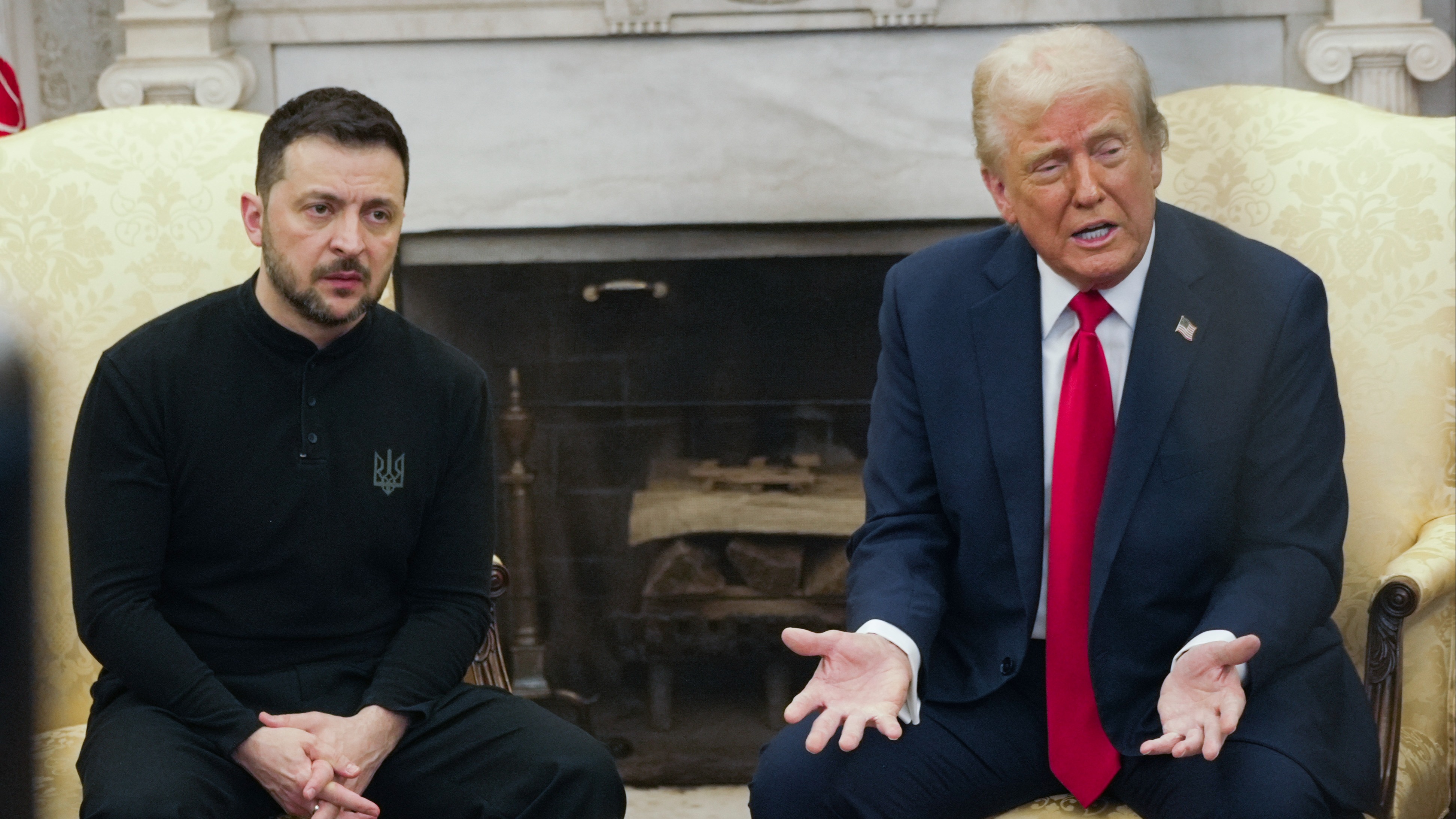 Trump rules out Ukraine joining Nato as Zelenskyy heads to Washington