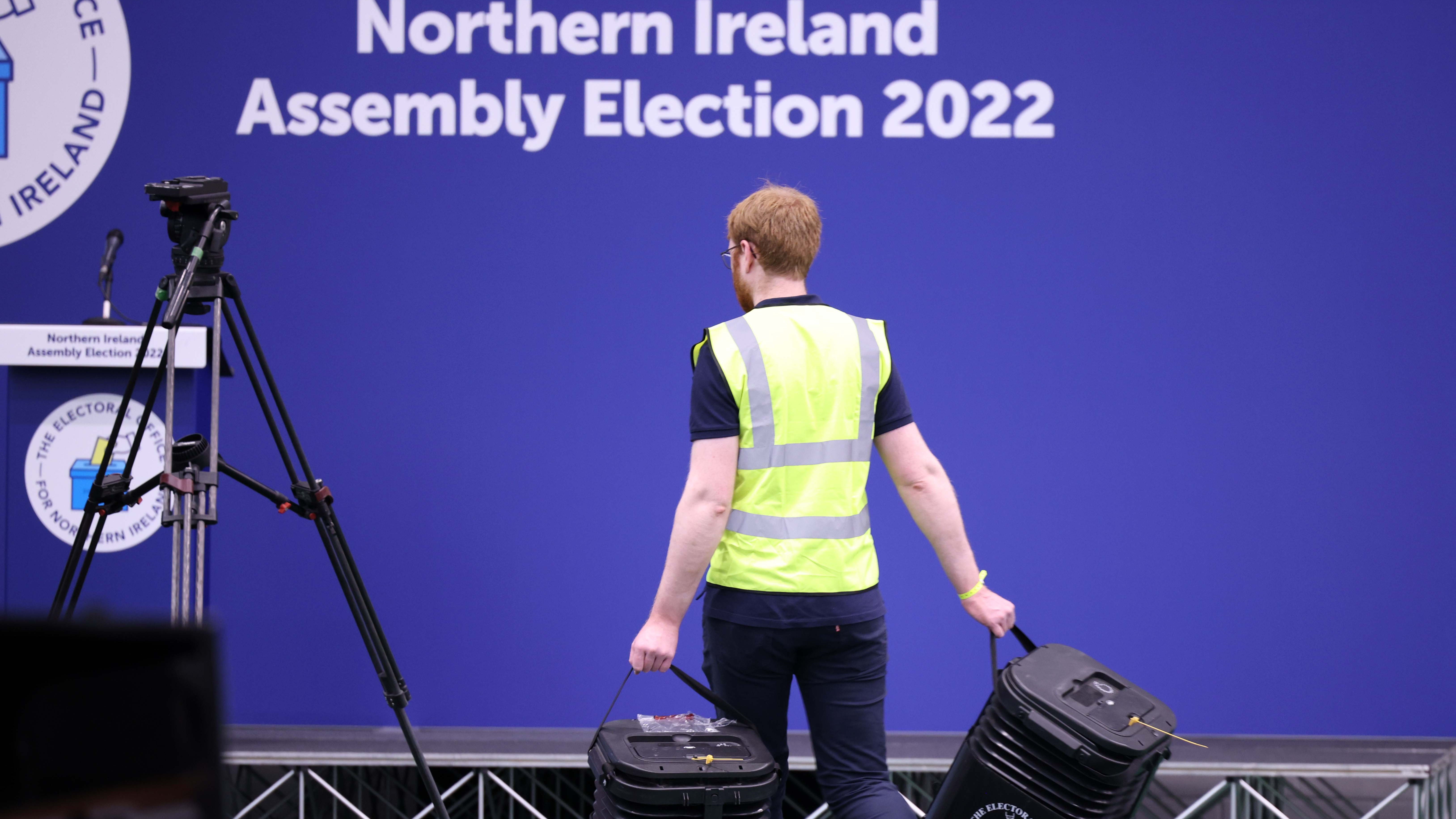 Northern Ireland Assembly election results Mid Ulster count UTV