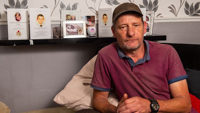 A council house tenant grieving the death of his father and brother is on the brink of losing his lifelong home.
Darren Evans fears his mental health will collapse if he is forced to leave the house in Caerau, Cardiff.
Media Wales