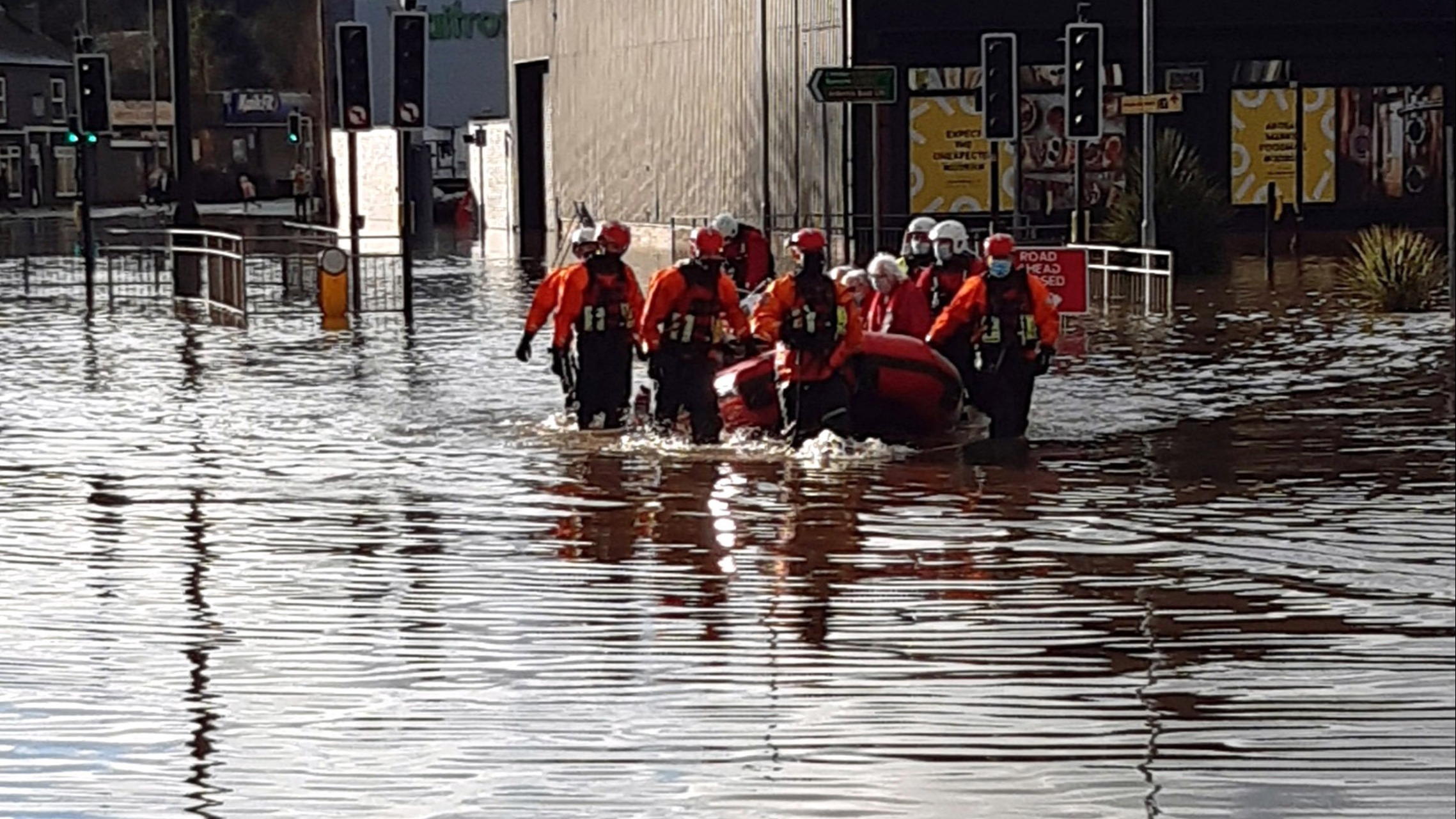 Storm Christoph: Elderly residents rescued from retirement home as ...