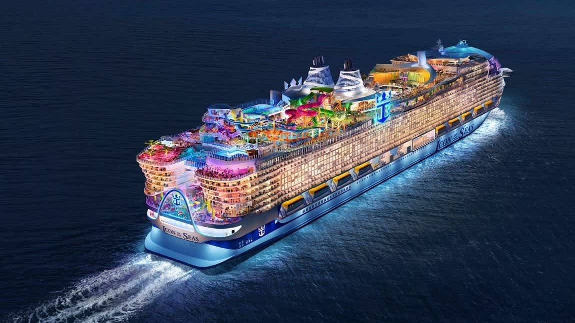 Inside the world's biggest cruise that's five times the size of the Titanic