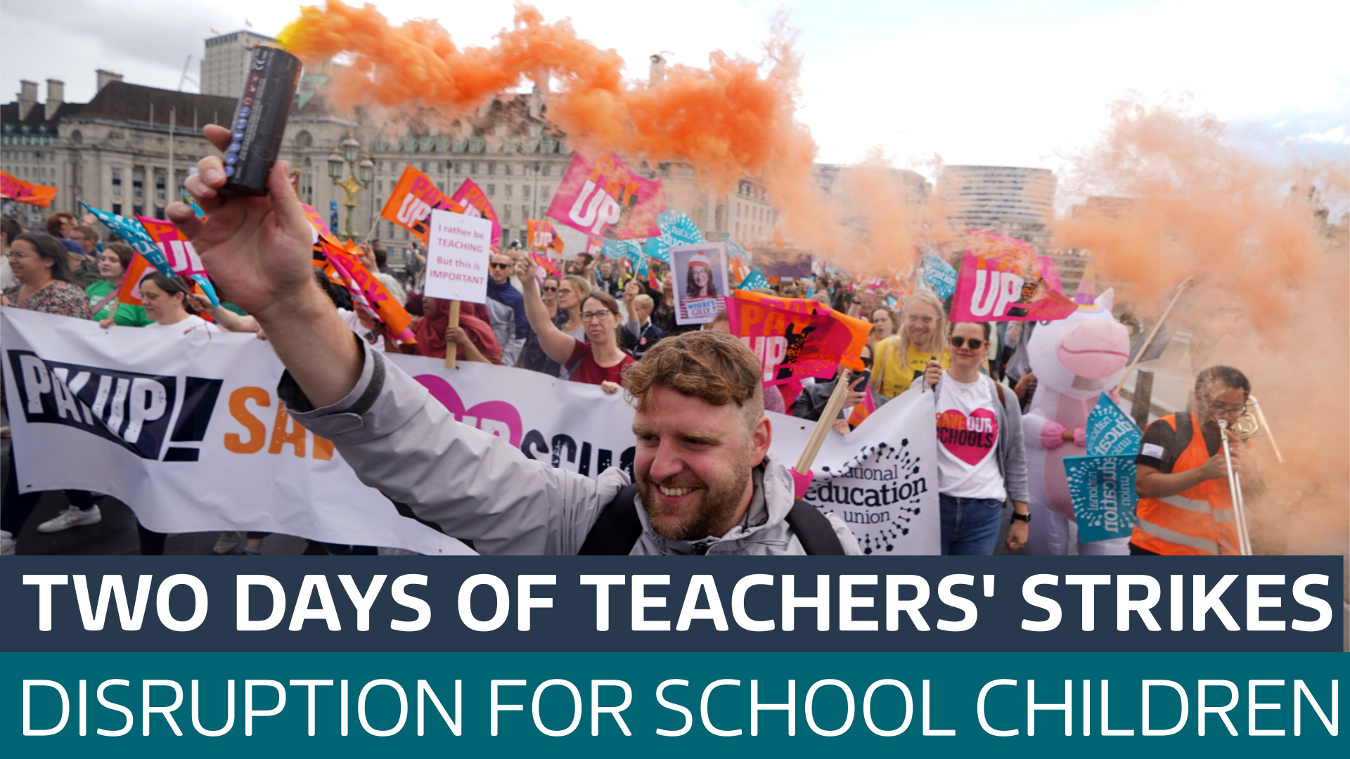 School disruption in England as teachers walk out again over pay ...