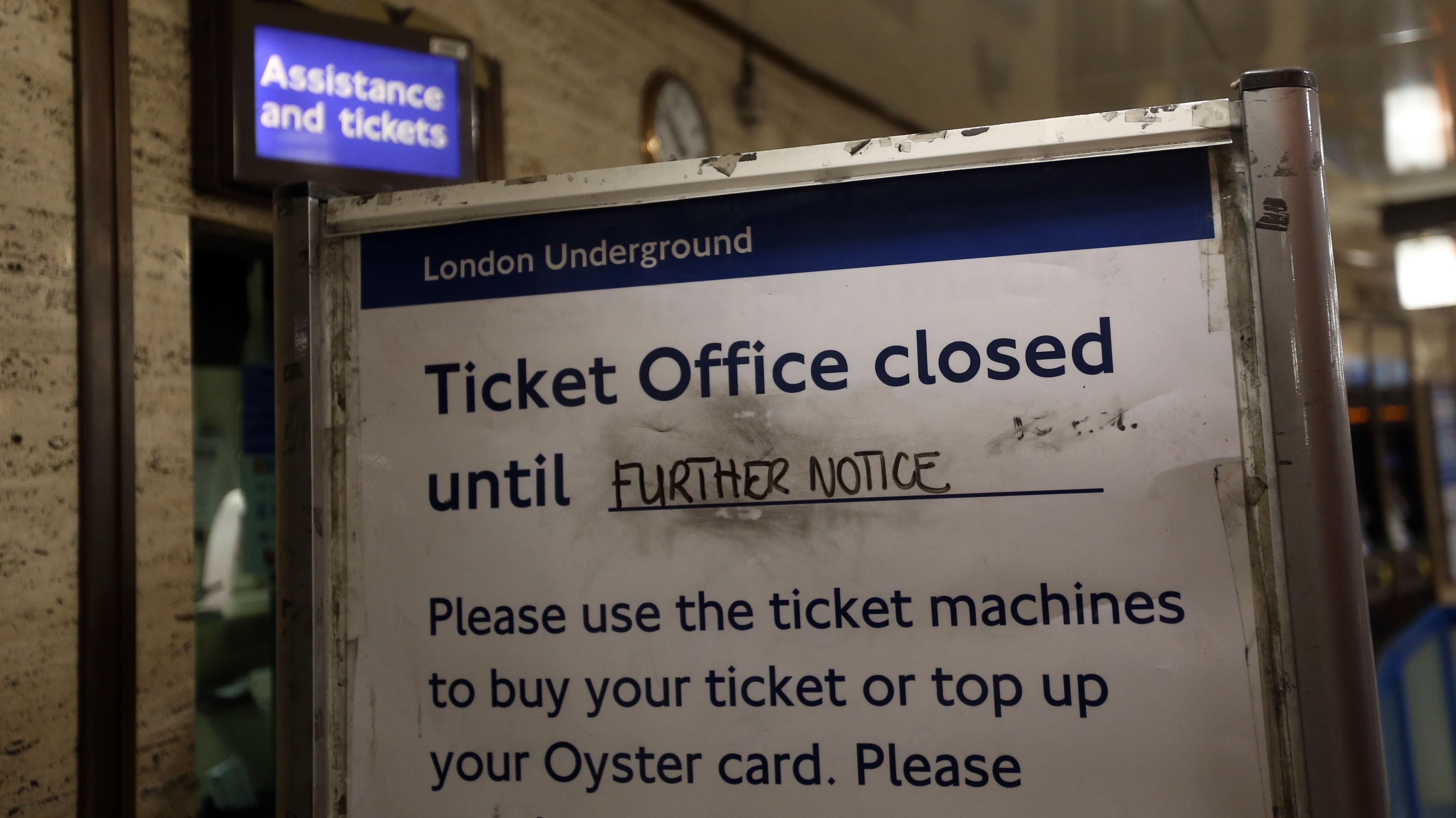 London Underground ticket office closures begin today ITV News