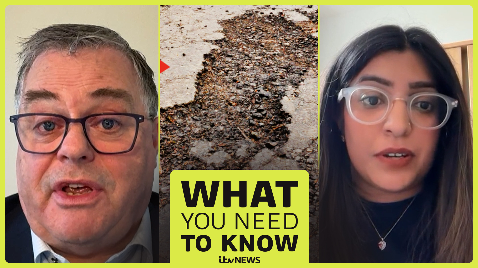 What You Need To Know: The cost of potholes in Britain - Latest From ITV News