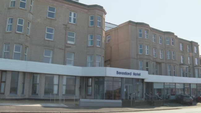 FREE USE SCREEN GRAB OF NEWQUAY'S BERESFORD HOTEL