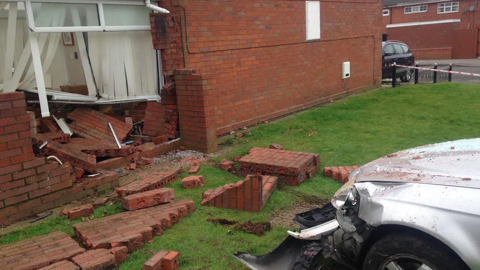 Grandfather lucky to be alive after car smashes into conservatory | ITV ...