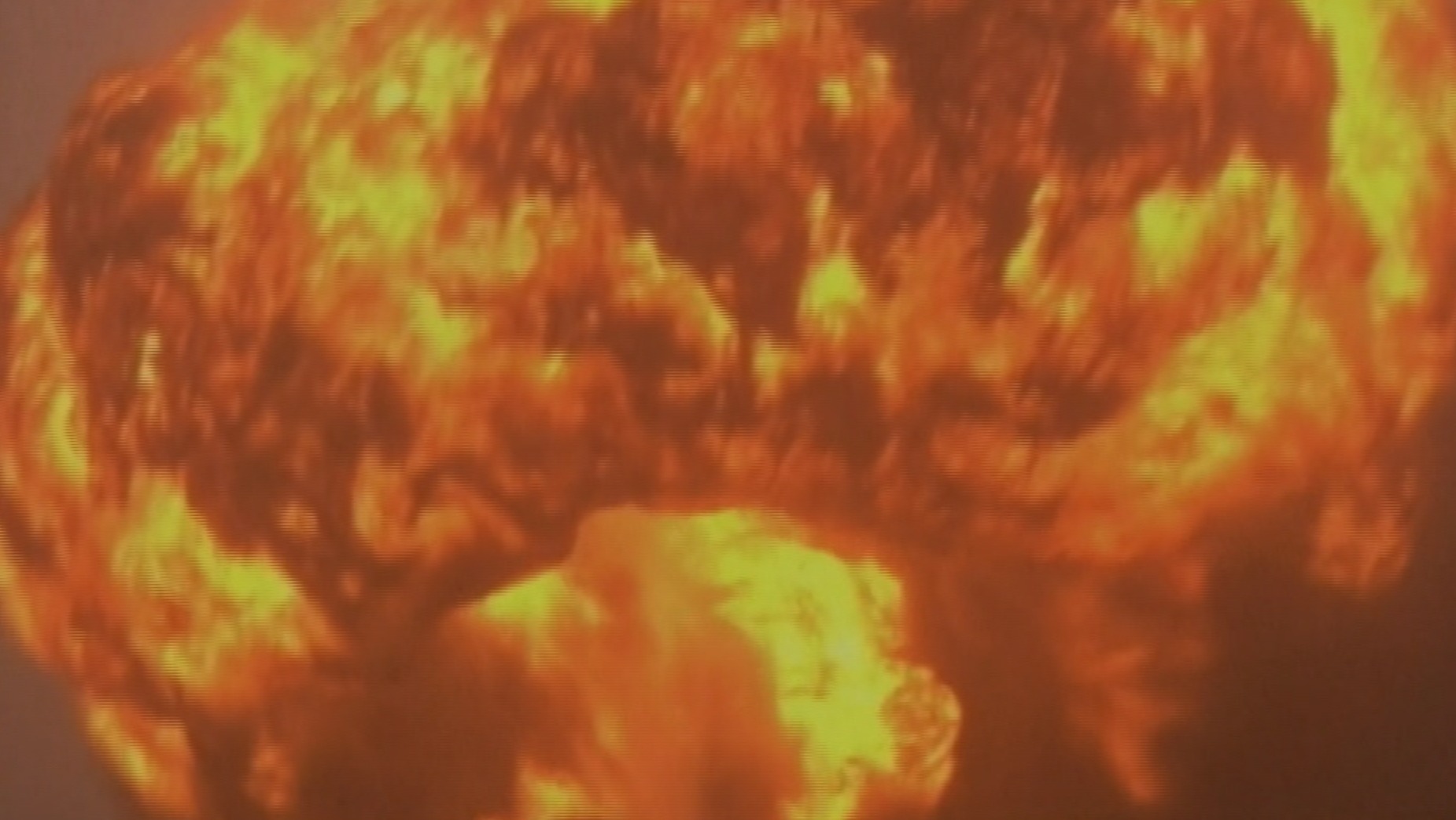Huge explosion as train carrying 100 oil tankers derails and ignites
