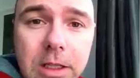 Funny-man Karl Pilkington delivers a marriage proposal | ITV News Central
