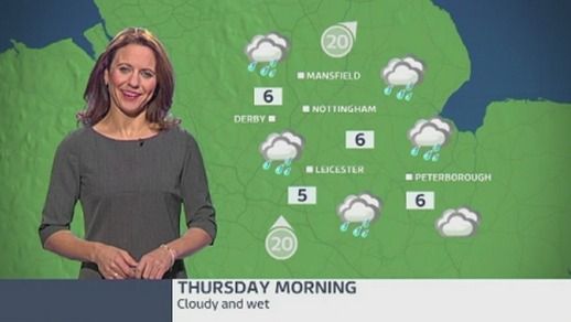 East Midlands Weather: cloudy with rain | ITV News Central